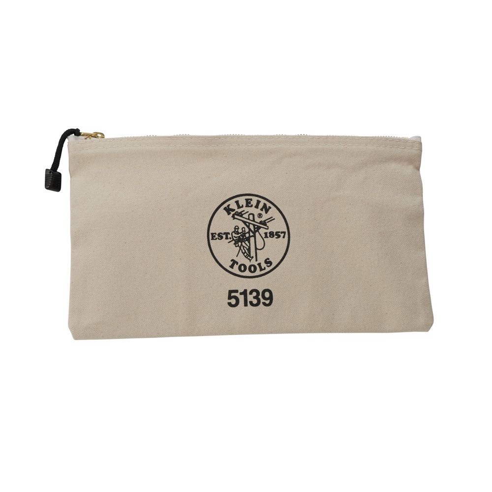 Canvas Zipper Bag - 5139 | Klein Tools - For Professionals since 1857