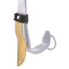 Removable Gaff Guard, Long-lasting leather construction with genuine VELCRO® brand touch fastener strap