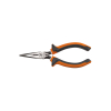 Long Nose Side Cutter Pliers 6-Inch Slim Insulated, Insulated pliers are 1000V Rated for safety on the job and VDE Certified with unique three-part insulation with white underlayer that provides a warning sign when insulation may be compromised