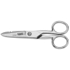 Electrician's Scissors, Nickel Plated, Scissors are designed for telecom, electrical and heavy-duty use applications