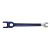 Linemans Wrench Silver End, Forged from special bar steel and heat-treated for long life