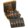 General Purpose 1000V Insulated Tool Kit 22-Piece, A comprehensive set of 22 insulated tools including assorted pliers (8), screwdrivers (9), pump pliers, wire stripper/cutter, cable cutter, lineman's skinning knife and a crimping/cutting tool. (See individual tool listings for more details)