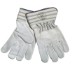 Medium-Cuff Gloves, Large, Heavy sueded leather