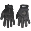 Journeyman Grip Gloves, Large, Armortex® rubberized grip on the fingers and reinforced synthetic leather palms and thumb for working in both wet and dry conditions