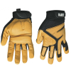 Journeyman Leather Gloves, Medium, Genuine professional grade leather offers great comfort