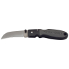 Lightweight Lockback Knife 2-1/2-Inch Sheepfoot Blade, Black Handle, Blade is AUS8 stainless