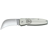 Lockback Knife 2-5/8-Inch Hawkbill Blade, Aluminum Handle, Hawkbill blade is AUS 8 stainless-steel