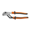 Insulated Pump Pliers, Slim Handle, 10-Inch, 1000 V Rated for safety on the job. VDE Certified durable, molded insulation meets or exceeds ASTM F1505 and IEC 60900 standards for insulated tools