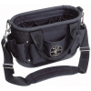 12 Pocket Tool Tote with Shoulder Strap, Constructed of rugged 600 x 300 denier polyester to resist wear and tear