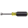 11 mm Nut Driver, 3-Inch Hollow Shaft, Standard length for most applications fits over long bolts and studs