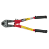 Steel-Handle Bolt Cutter, 14-Inch, Handles have heavy vinyl grips with flat grips ends for 90-degree cuts