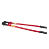 Steel-Handle Bolt Cutter, 42-Inch, Handles have heavy vinyl grips with flat grips ends for 90-degree cuts