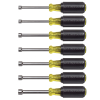 Nut Driver Set, Metric Nut Drivers, 3-Inch Shafts, 7-Piece, Nut Drivers are standard length for most applications and fit over long bolts and studs