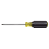 #3 Square Recess Screwdriver, 4-Inch Round Shank, Screwdriver works on most combination head receptacle, switch and panel screws