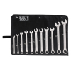 Metric Combination Wrench Set, 11-Piece, Set contains: 68507, 68508, 68509, 68510, 68511, 68512, 68513, 68514, 68515, 68517, and 68519