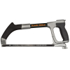High-Tension Hacksaw, Adjustable hand saw blade tension up to 30,000 PSI for fast, precise cuts