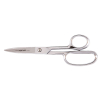 Heavy Duty Shear w/Large Ring, 8-5/8-Inch, Scissors made of chrome over nickel plated, carbon steel