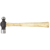 Ball-Peen Hammer, 32-ounce Head, Hickory Handle, Ball Peen Hammer with forged high-carbon steel head is hardened for additional durability