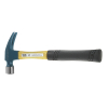 Straight-Claw Hammer, Heavy-Duty, 16-Ounce, Hammer with durable plastic-alloy jacketing helps to protect neck from fraying and splintering if incorrectly struck or overstruck