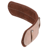30-Inch Leather Cushion Belt Pad, Sponge-padded leather liner has rounded edges