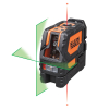 Laser Level, Self-Leveling Green Cross-Line and Red Plumb Spot, Self-leveling laser level is easy-to-read with high-visibility green horizontal and vertical laser lines and red plumb spot lasers