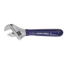 Adjustable Wrench, Extra-Wide Jaw, 8-Inch, 1-1/2-Inch (38 mm) jaw has the same capacity as a standard 12-Inch (305 mm) wrench