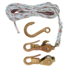 Block and Tackle, Blocks 267/268, Anchor Hook 259, Light, galvanized-steel shell blocks are fitted with snubbing hooks to hold the load