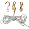 H1802-30SSR 092644480294 Block and Tackle, Spliced to Block 268, w/Hook 259, Available with a guarded snap hook with the nose lengthened to extend over the latch or keeper