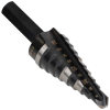 KTSB03 092644591037 Step Drill Bit Double Fluted #3, 1/4 to 3/4-Inch, Two flutes on this Step Drill Bit cut faster and keep bit cooler
