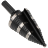 Step Drill Bit #15 Double Fluted 7/8 to 1-3/8-Inch, Two flutes on this Step Drill Bit cut faster and keep bit cooler