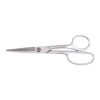 Carpet Napping Shear, Curved Handle, Blunt, 8-Inch, Scissors constructed of chrome over nickel plated carbon steel