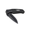44220 Pocket Knife, Black, Drop Point Blade Image 1