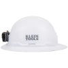 60406RL Hard Hat, Non-Vented, Full Brim with Rechargeable Headlamp, White Image 9