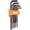 BLS12 L-Style Ball-End Hex Key Wrench Set, SAE, 12-Piece Image