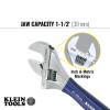 D5098 Adjustable Wrench, Extra-Wide Jaw, 8-Inch Image 2