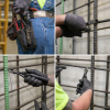 M2017CSTA Slim-Head Ironworker's Pliers Comfort Grip, Aggressive Knurl, 9-Inch Image 3
