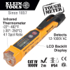 NCVT4IR Non-Contact Voltage Tester Pen, 12-1000 AC V with Infrared Thermometer Image 1