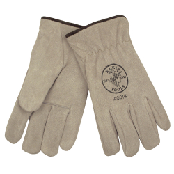 40014 Lined Drivers Gloves, Suede Cowhide, Large Image 