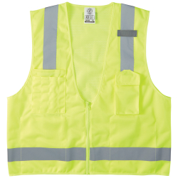 60268 Safety Vest, High-Visibility Reflective Vest, XL Image 