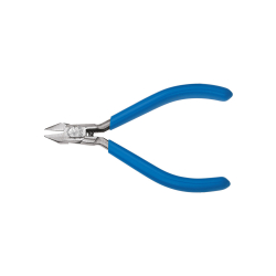 D2954C Diagonal Cutting Pliers, Electronics, Tapered Nose, Mini Jaw, 4-Inch Image 