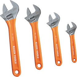 Extra-Capacity Adjustable Wrenches, 4-PieceImage