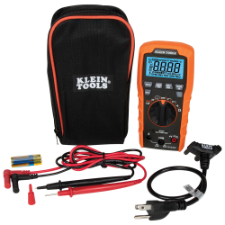 ET270 Auto-Ranging Digital Multi-Tester with Standard/GFCI Receptacle Tester Image 