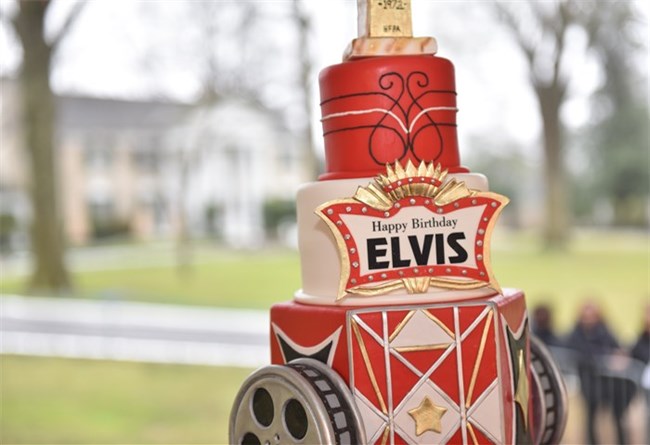 Graceland hosts a full weekend of activities every year to celebrate Elvis' birthday.
