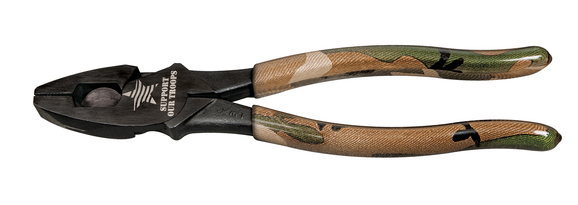 camouflage side cutting pliers