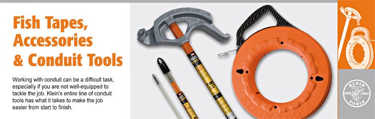 Fish Tapes and Accessories, Conduit Benders