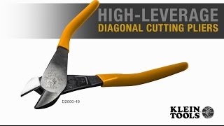 High-Leverage Diagonal Cutting Pliers