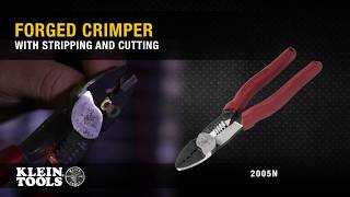Forged Crimper with Stripping and Cutting (Cat. No. 2005N)