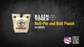 Tool Bag, Bull-Pin and Bolt Pouch, Loop Connect, 5 x 5 x 9-Inch (5416OCTO)