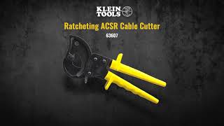 Ratcheting ACSR Cable Cutterr (63607)
