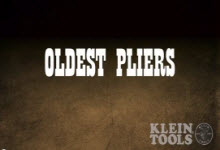 Klein Tools Oldest Pliers Winner